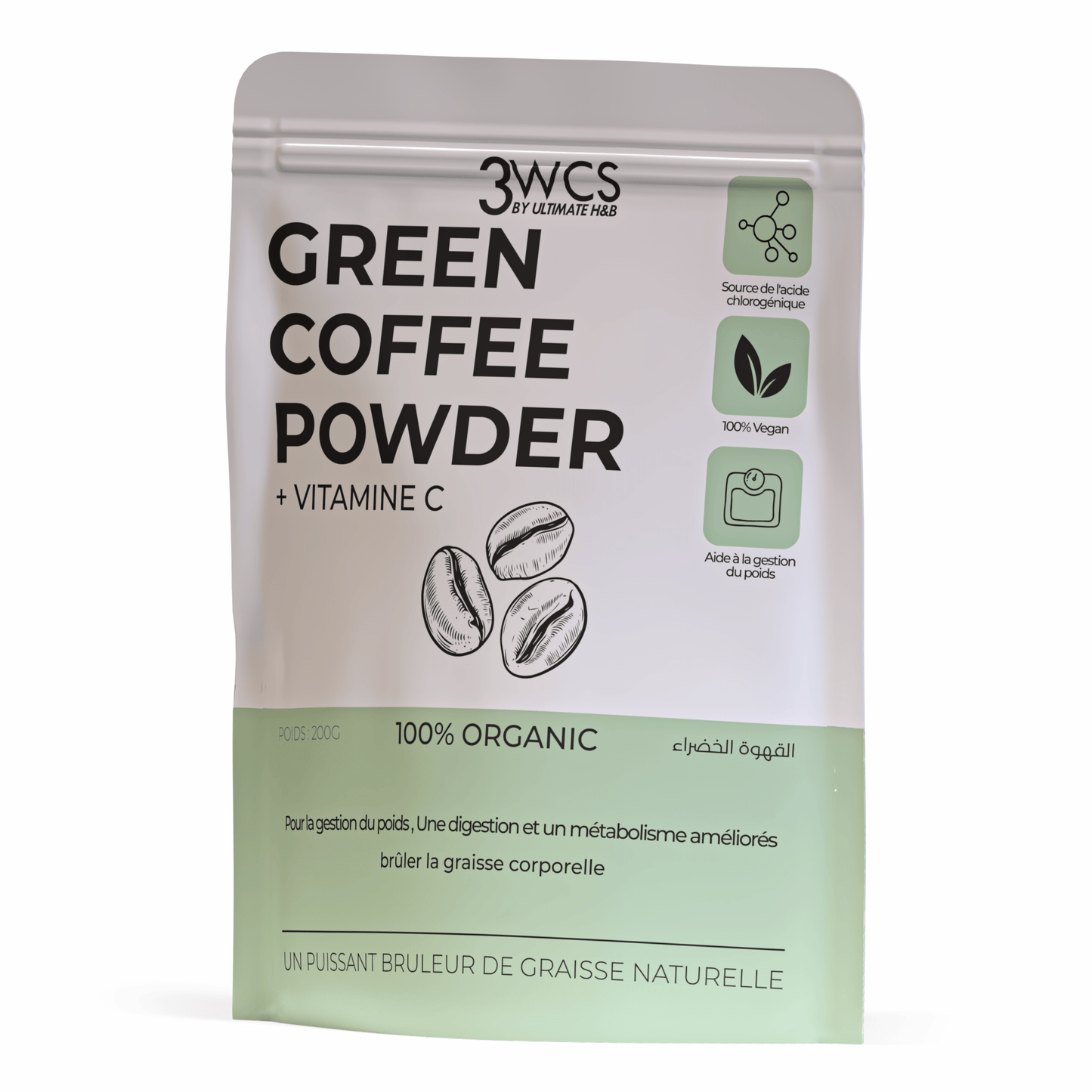 Green Coffee Powder 200g SKU-006